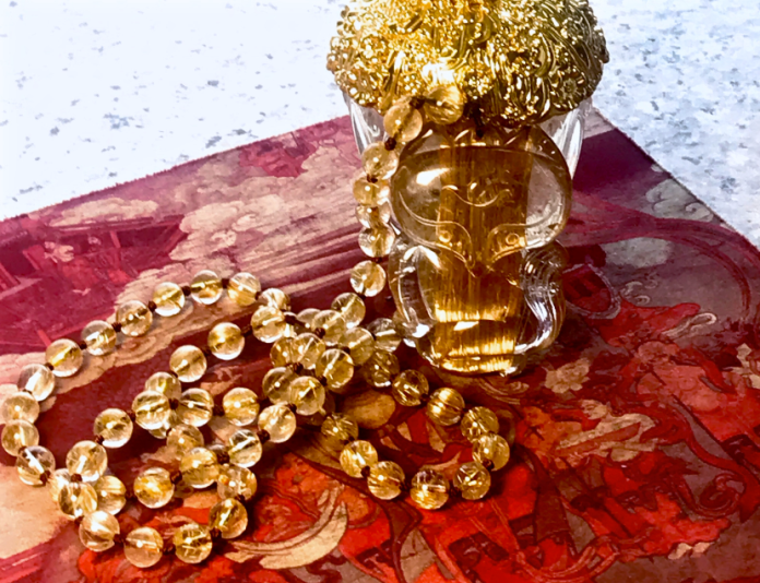 Golden Rutilated Quartz