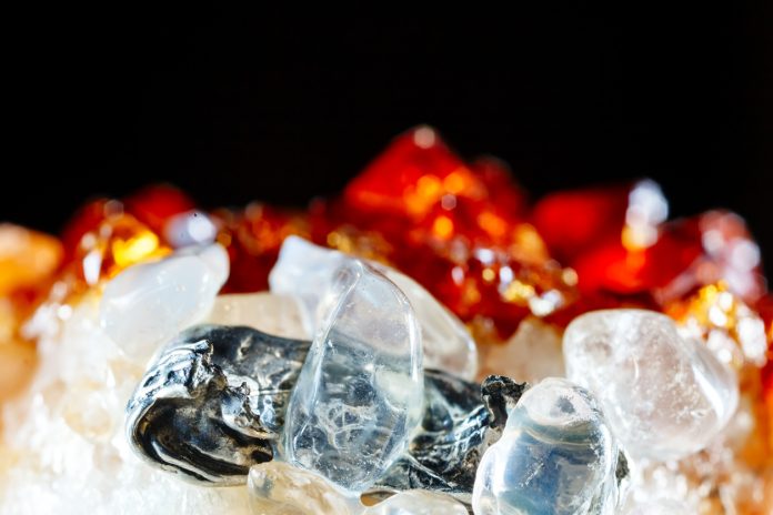 Datolite with quartz