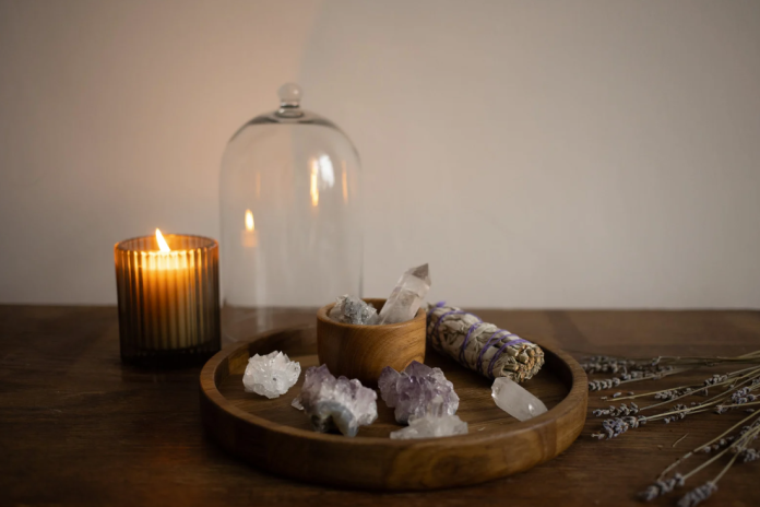 Crystals and Candles